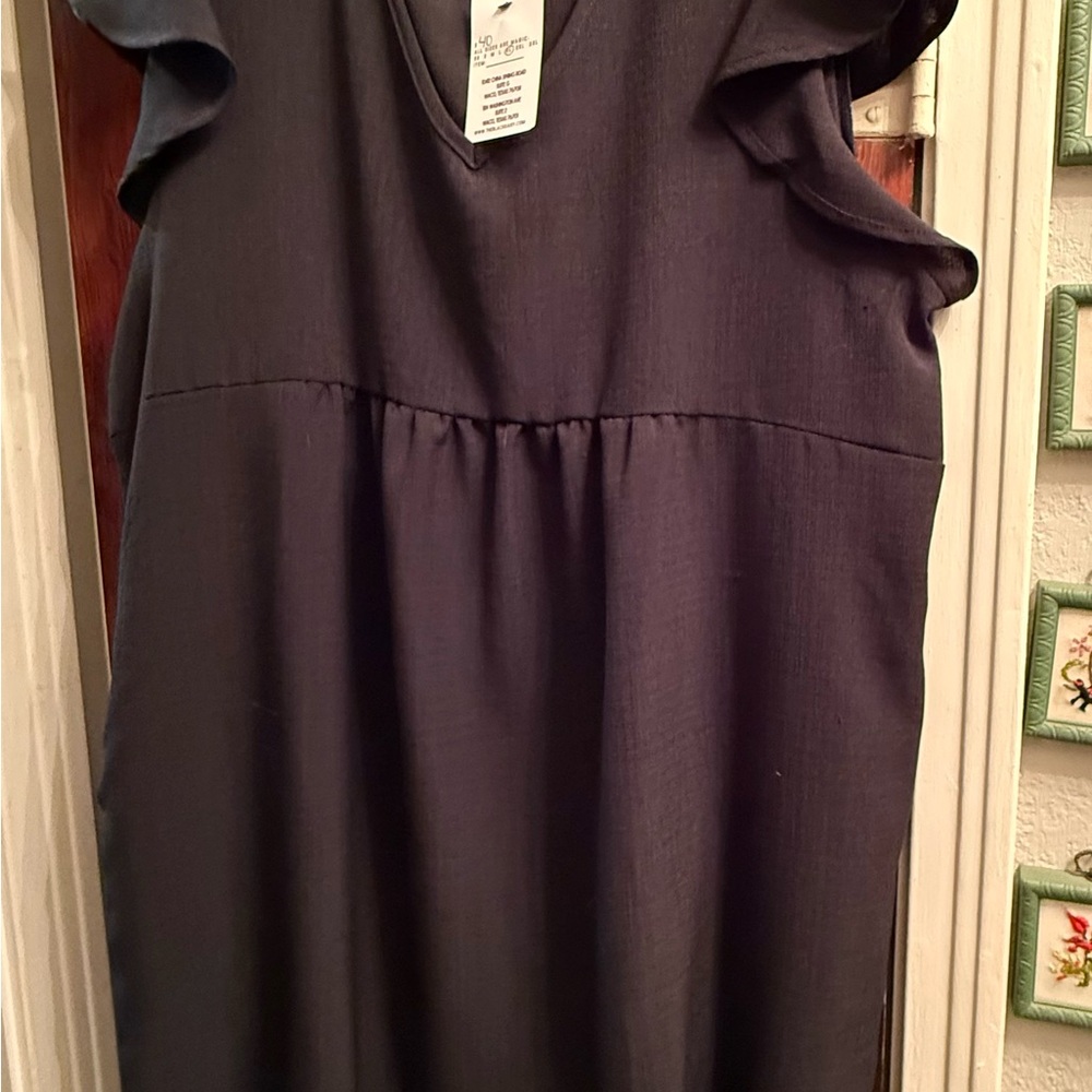 Elegant Black Midi Dress
